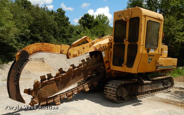 image for item DF5174 2000 Vermeer T655  trencher