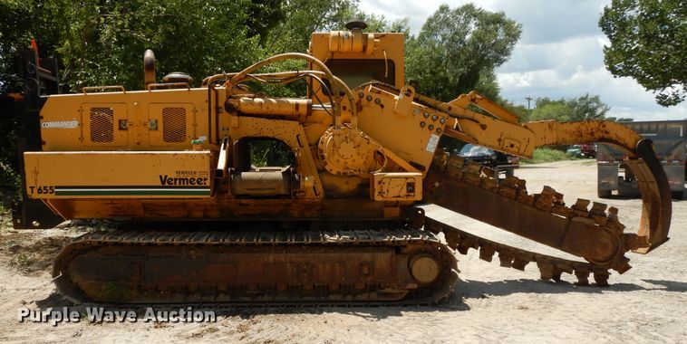 image for item DF5174 2000 Vermeer T655  trencher