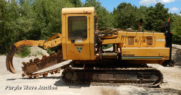 image for item DF5174 2000 Vermeer T655  trencher