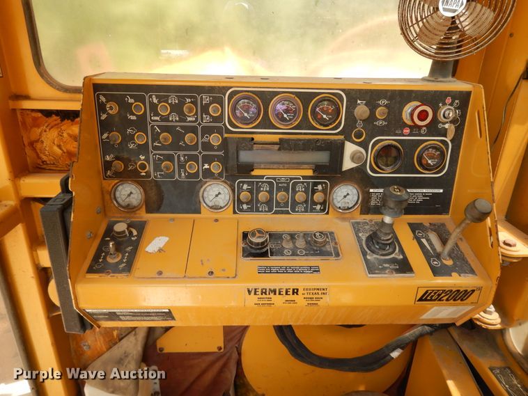 image for item DF5174 2000 Vermeer T655  trencher