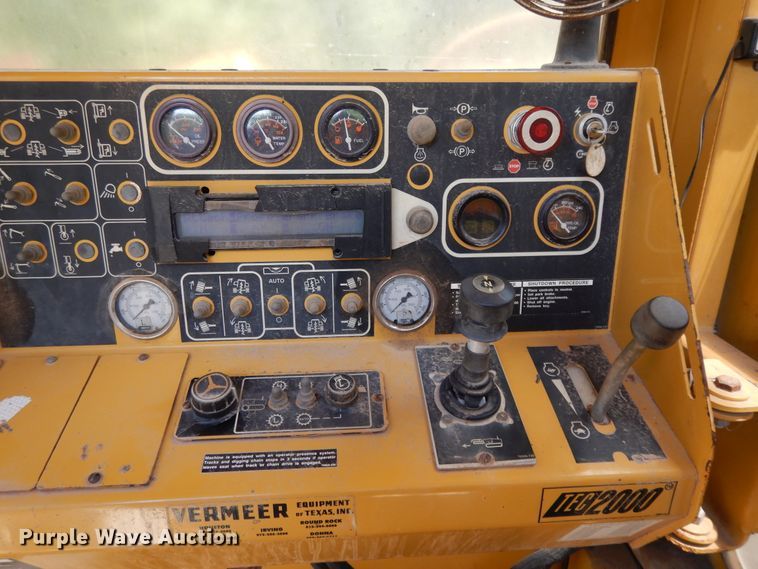 image for item DF5174 2000 Vermeer T655  trencher