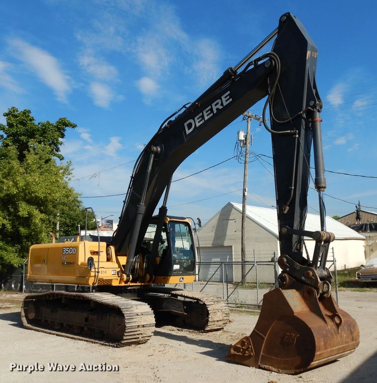 image for item DF5206 2008 John Deere 350D LC  excavator