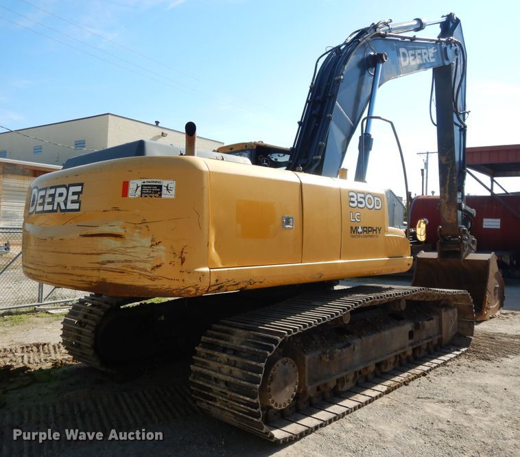 image for item DF5206 2008 John Deere 350D LC  excavator