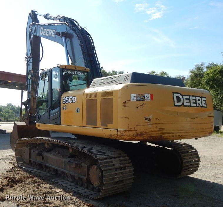 image for item DF5206 2008 John Deere 350D LC  excavator