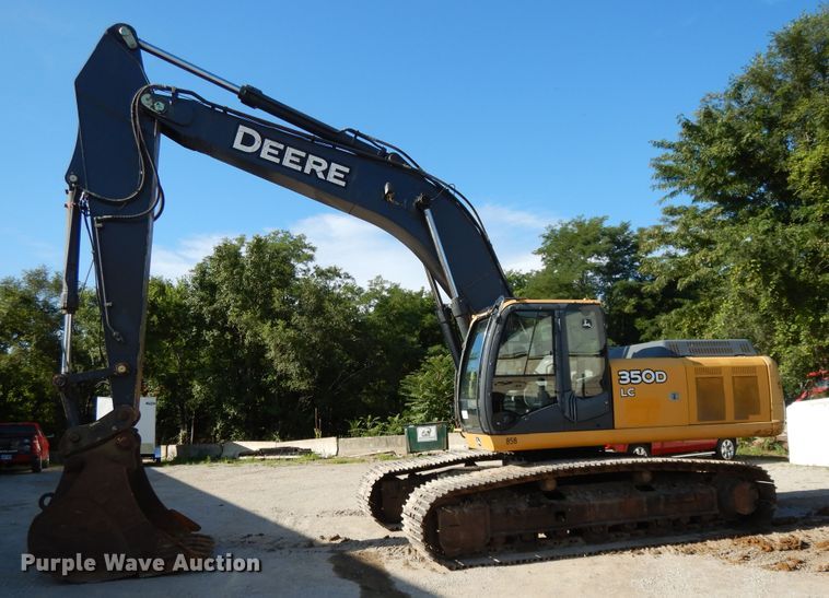 image for item DF5206 2008 John Deere 350D LC  excavator