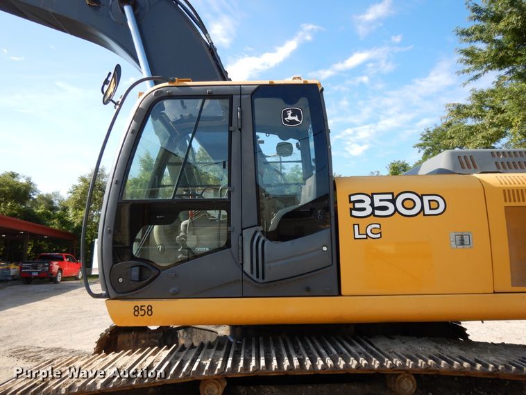 image for item DF5206 2008 John Deere 350D LC  excavator