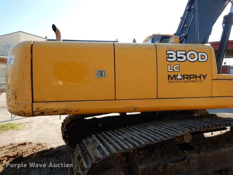 image for item DF5206 2008 John Deere 350D LC  excavator