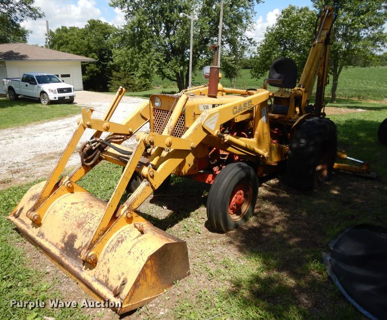 image for item DF5211 Case 530  backhoe