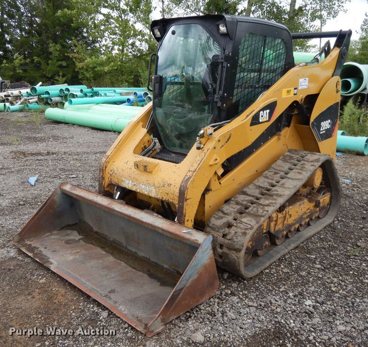 image for item DF5219 2013 Caterpillar 289C  tracked skid steer loader