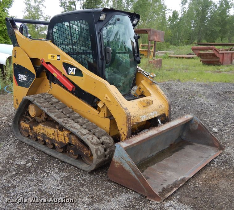 image for item DF5219 2013 Caterpillar 289C  tracked skid steer loader