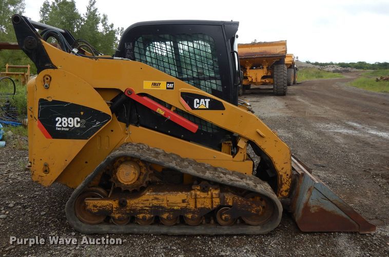 image for item DF5219 2013 Caterpillar 289C  tracked skid steer loader