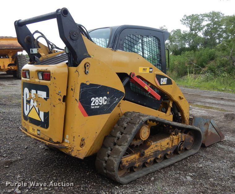 image for item DF5219 2013 Caterpillar 289C  tracked skid steer loader