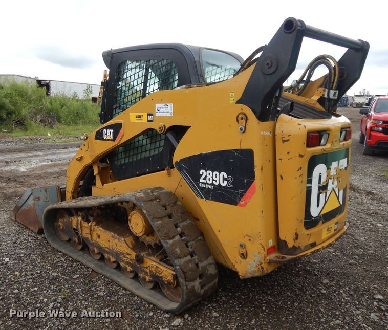 image for item DF5219 2013 Caterpillar 289C  tracked skid steer loader
