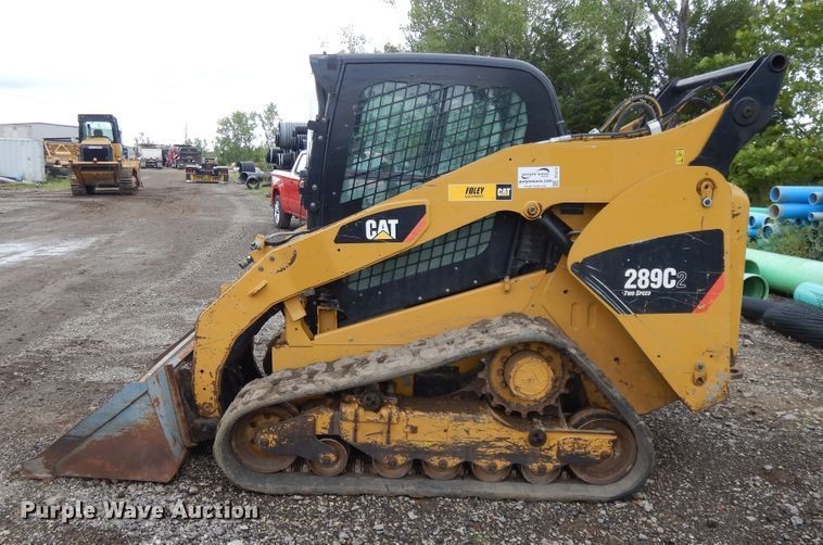 image for item DF5219 2013 Caterpillar 289C  tracked skid steer loader
