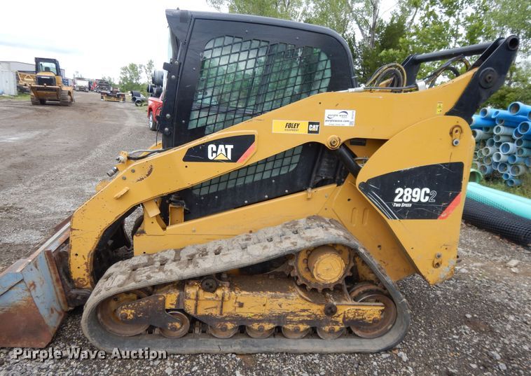 image for item DF5219 2013 Caterpillar 289C  tracked skid steer loader