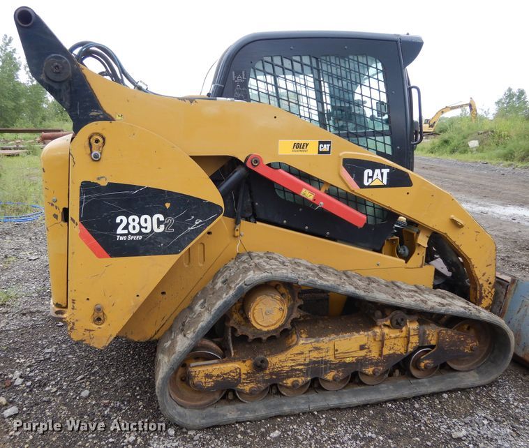 image for item DF5219 2013 Caterpillar 289C  tracked skid steer loader