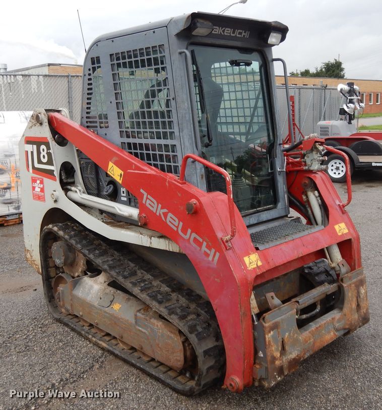 image for item DF5220 2015 Takeuchi TL8  tracked skid steer loader
