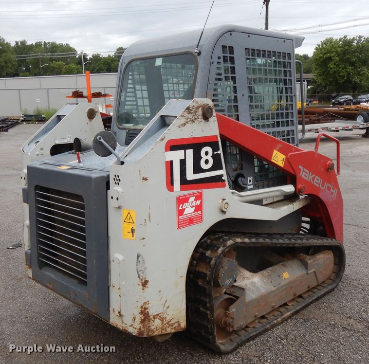 image for item DF5220 2015 Takeuchi TL8  tracked skid steer loader