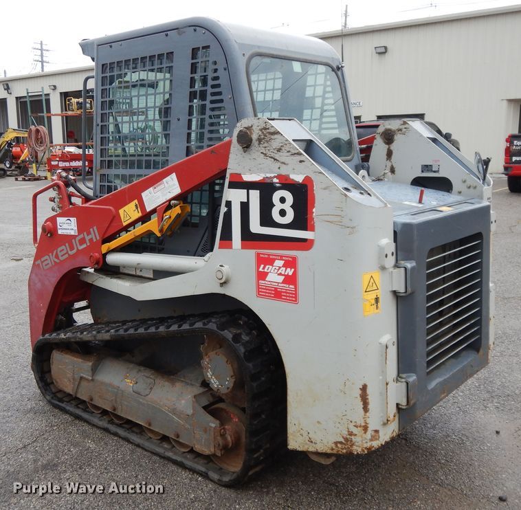 image for item DF5220 2015 Takeuchi TL8  tracked skid steer loader