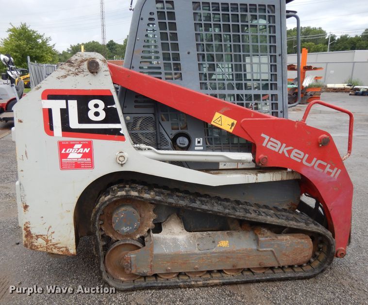 image for item DF5220 2015 Takeuchi TL8  tracked skid steer loader