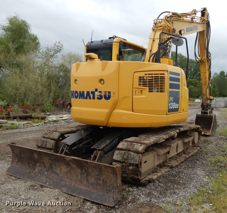 image for item DF5227 2015 Komatsu PC138US-10  excavator
