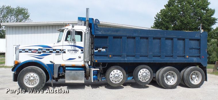 image for item DG1954 1992 Peterbilt 378  dump truck