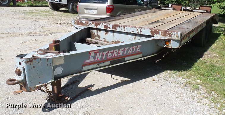 image for item DG1989 1994 Interstate 16BST equipment trailer