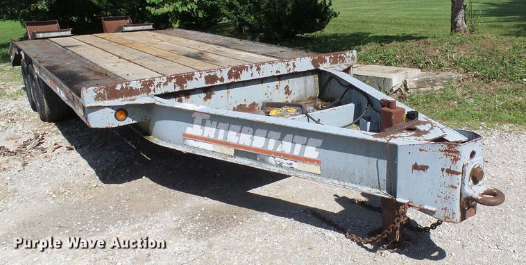 image for item DG1989 1994 Interstate 16BST equipment trailer
