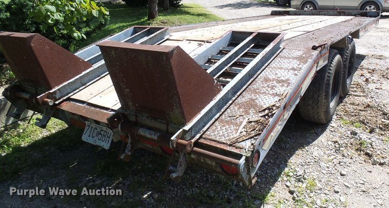 image for item DG1989 1994 Interstate 16BST equipment trailer