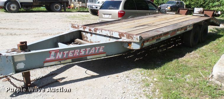 image for item DG1989 1994 Interstate 16BST equipment trailer