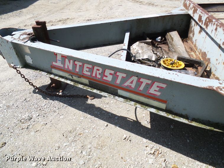 image for item DG1989 1994 Interstate 16BST equipment trailer