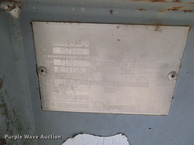 image for item DG1989 1994 Interstate 16BST equipment trailer
