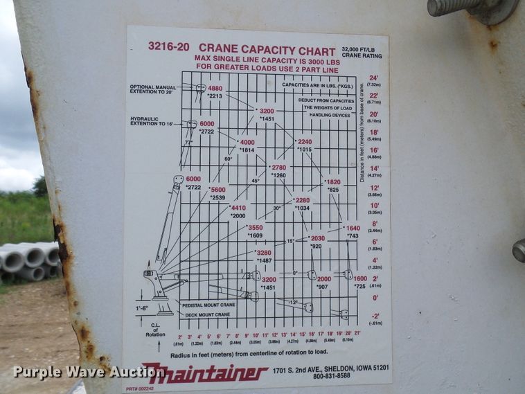 image for item DG2005 2000 Ford F550 Super Duty  utility truck