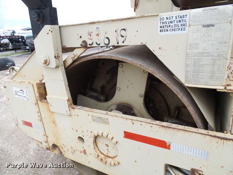 image for item DG2007 Tampo PS1660A  double drum vibratory roller