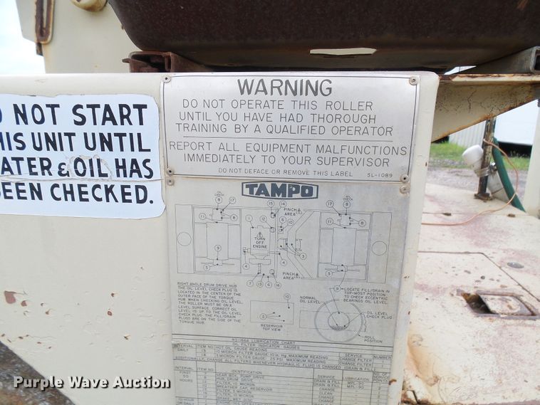 image for item DG2007 Tampo PS1660A  double drum vibratory roller