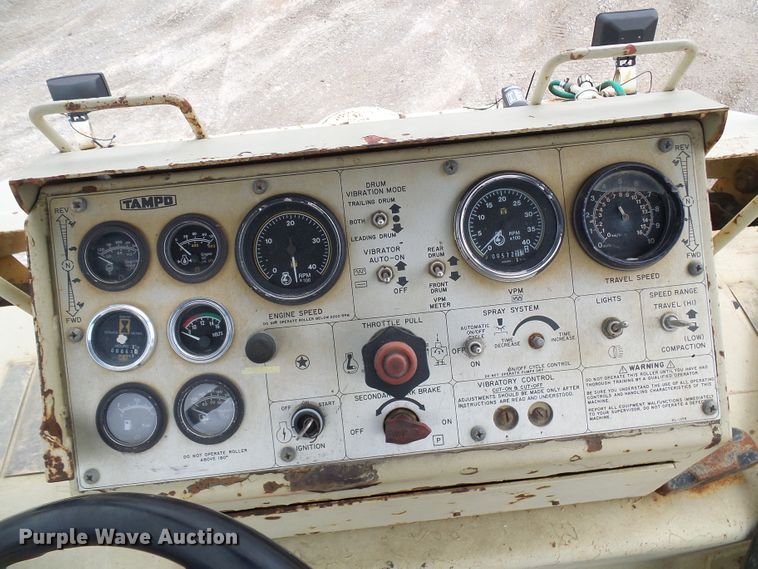 image for item DG2007 Tampo PS1660A  double drum vibratory roller