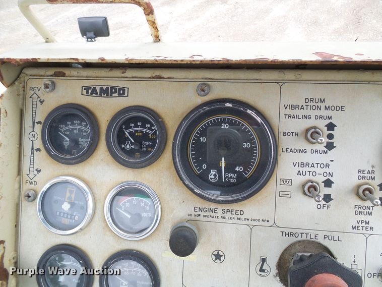 image for item DG2007 Tampo PS1660A  double drum vibratory roller