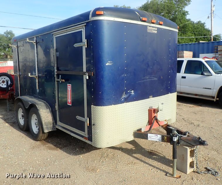 image for item DG2324 2003 Continental enclosed cargo trailer