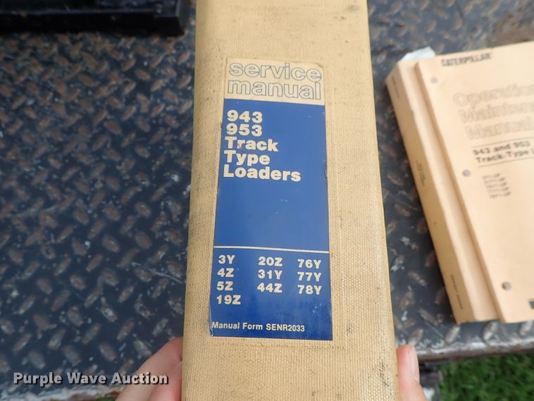 image for item DG2360 1990 Caterpillar 953  track loader