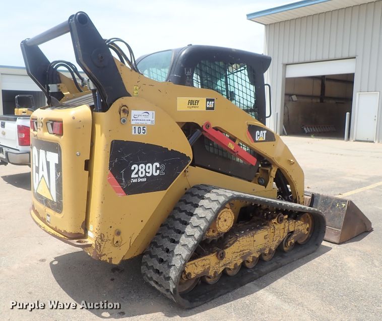 image for item DG2367 2013 Caterpillar 289C2  tracked skid steer loader