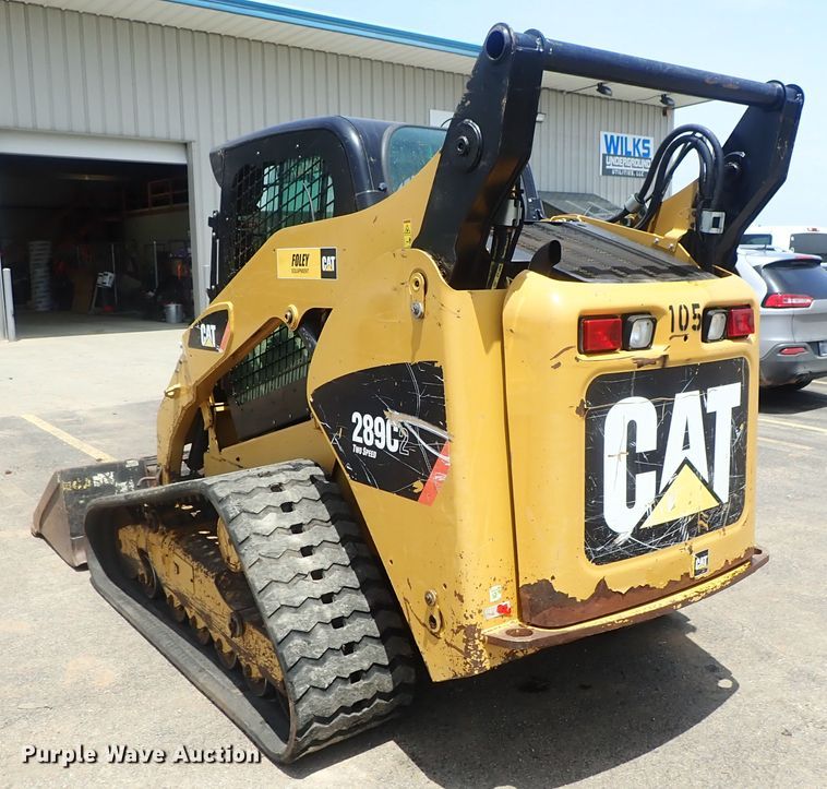 image for item DG2367 2013 Caterpillar 289C2  tracked skid steer loader
