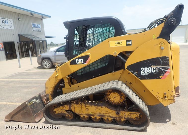 image for item DG2367 2013 Caterpillar 289C2  tracked skid steer loader