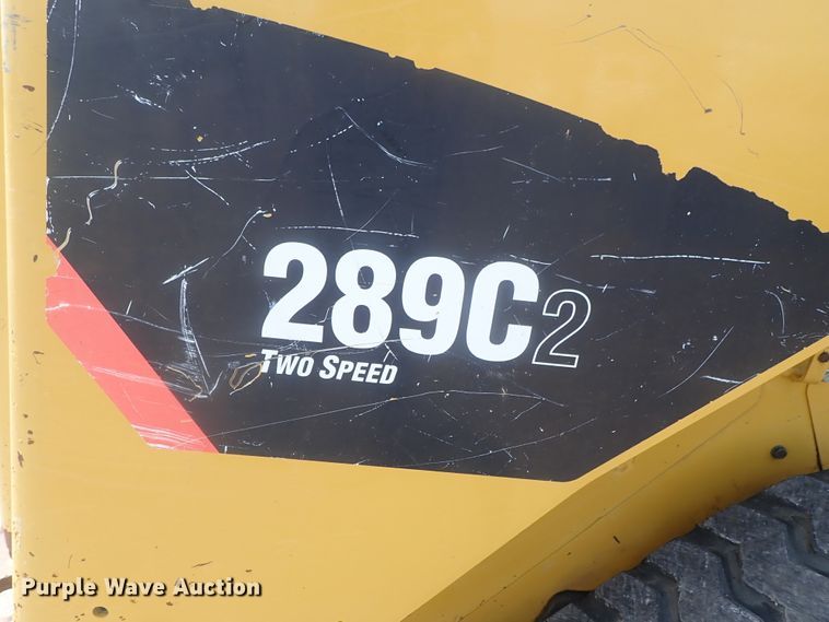 image for item DG2367 2013 Caterpillar 289C2  tracked skid steer loader
