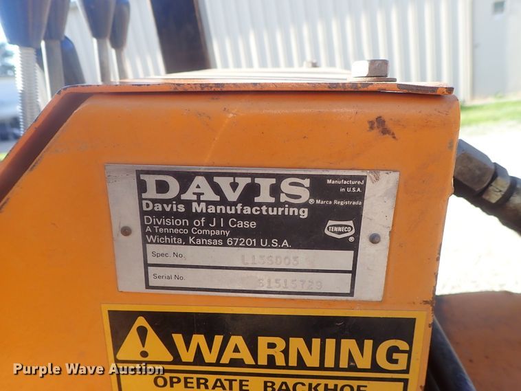 image for item DG2389 Case Davis Fleetline  30+4 trencher