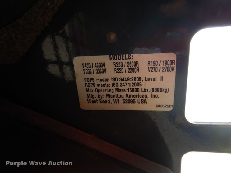 image for item DG2663 2014 Gehl R220  skid steer loader