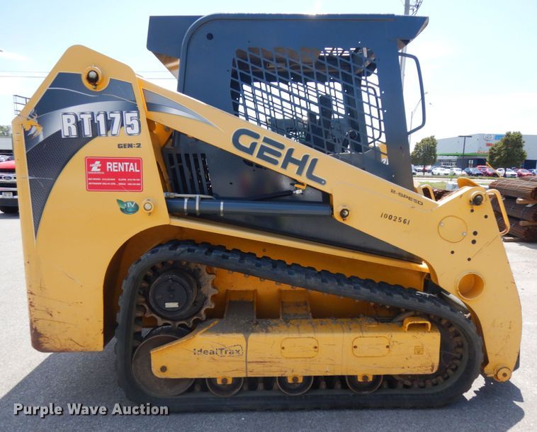 image for item DG2664 2015 Gehl RT175  tracked skid steer loader
