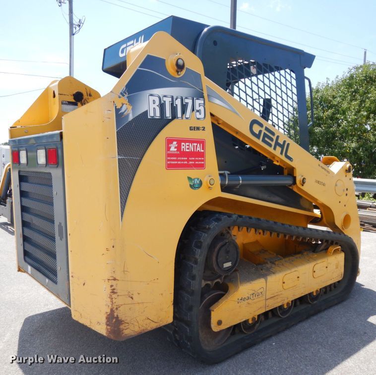 image for item DG2664 2015 Gehl RT175  tracked skid steer loader