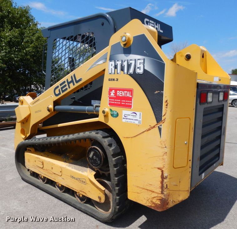 image for item DG2664 2015 Gehl RT175  tracked skid steer loader