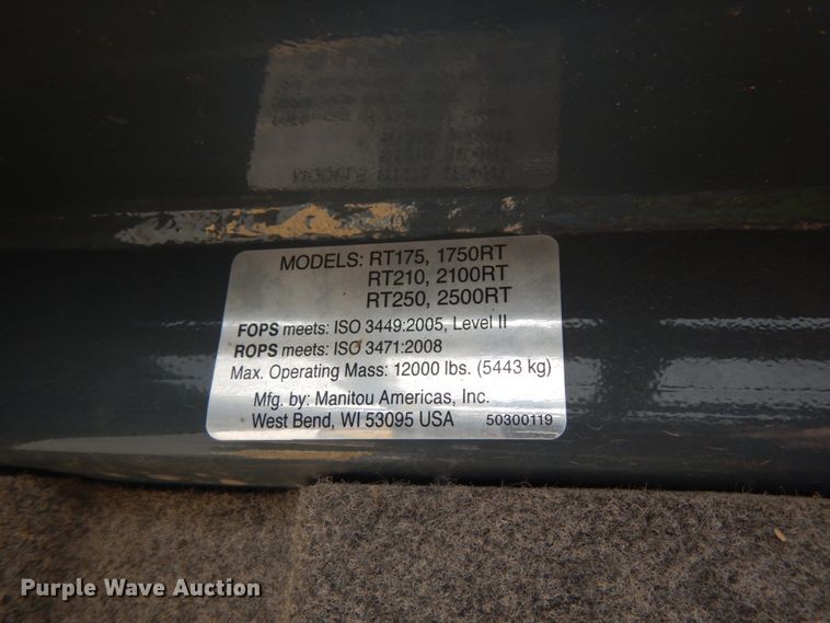 image for item DG2664 2015 Gehl RT175  tracked skid steer loader