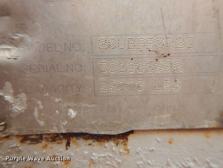 image for item DG4508 1999 Chevrolet C8500  bucket truck